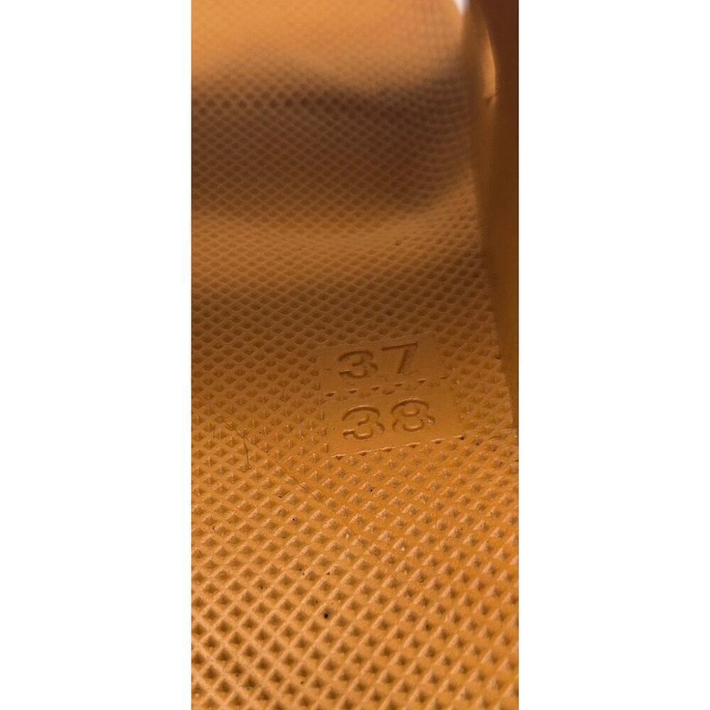 Freedom Moses Bright Orange Sol Slip On's Slides 37/38- US 6.5/7 - Picture 7 of 12